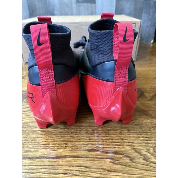 Nike Vapor Edge Pro 360 2 Black Red Football Cleats New Men Size 15 FN7759-006